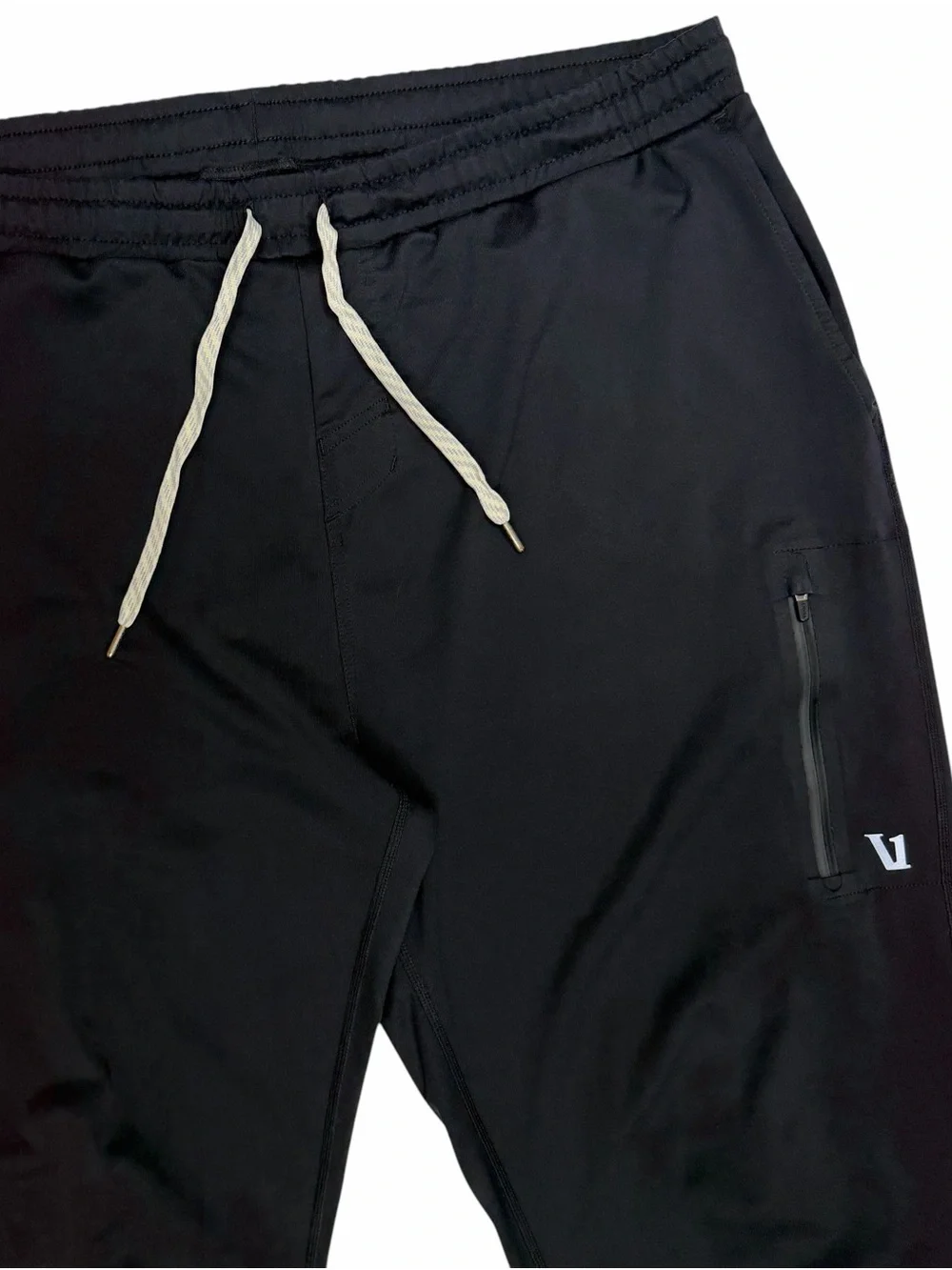 Vuori Sunday Performance Jogger Men Large Black Athletic Tapered Sweat Pant V416